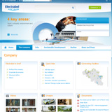 Emakina: een nieuwe versie van de Electrabel site