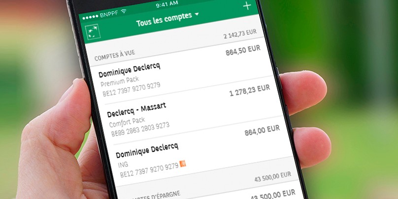 BNP Paribas Fortis propose l'agrégation des comptes bancaires en temps réel