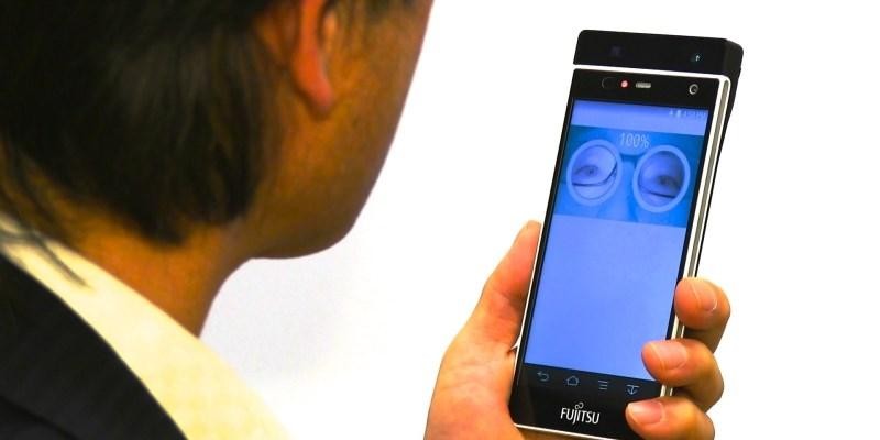 Ontgrendel uw smartphone met uw iris